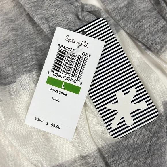 NWT Slendid Women’s Scooped Back Tunic - Picture 3 of 6